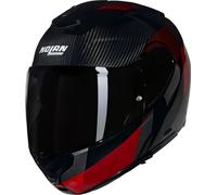 Nolan X-1005 Ultra Carbon Sportivo 346, flip up helmet M Black/Red/Grey