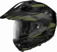 Nolan X-552 Ultra Carbon Wingsuit N-Com Helmet, black matt/green, size XS (55)