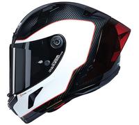 Nolan X-804 RS Asso Di Picche Full Face Moto Helmet Carbon / White / Red