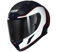 Nolan X-804 Rs Full Face Helmet Carbon White/RedXXS Carbon White,Red