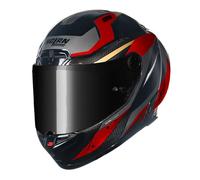 Nolan X-804 RS Ultra Carbon Lesmo Helmet, grey/red, size L (60)