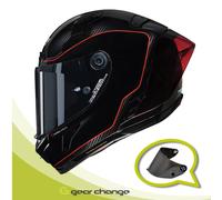 NOLAN NOLAN - Helmet X-804 RS Ultra Carbon Asso Di Picche Carbon / Black / Red M
