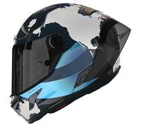 Nolan X-804 RS UC Checa 30th Anniversary Full-Face Helmet M unisex Carbon/Blue, M