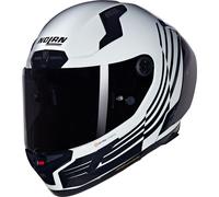 Nolan X-804 RS Ultra Carbon Ala 344, full face helmet XL White/Black