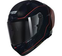 NOLAN X-804 RS Motorcycle Motorbike Helmet ASSO DI PICCHE 342 (CLEAR AND SILVER