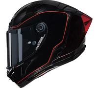 Full-Face Helmet Nolan X-804 RS U.C. ASSO DI PICCHE 342 Carbonio / Nero / Rosso
