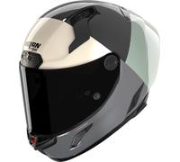 Nolan X-804 RS Ultra Carbon Blocco Helmet, grey/green, size M (58)