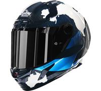 Nolan X-804 RS Ultra Carbon Checa 30th Anniversary, full face he S Dark Blue/White/Light Blue