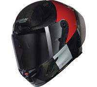 Nolan X-804 RS Ultra Carbon Combo Gara Helmet, black-red, size XL for Men