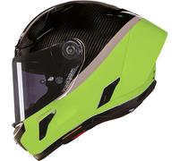 Nolan X-804 RS Ultra Carbon Doc Motorcycle Race Helmet - Carbon / Fluo Yellow