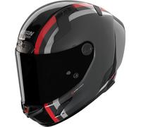 Nolan X-804 RS Ultra Carbon Gemini 364, full face helmet L Carbon/Black/Red/Dark Grey