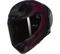 Nolan X-804 RS Ultra Carbon Liquido Helmet, red, size XL for Men