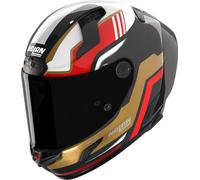 Nolan X-804 RS Ultra Carbon Piega Helmet, gold/red, size L (60)