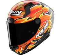 Nolan X-804 RS Ultra Carbon Replica Iannone 368, full face helme XL Black/Red/Orange/Yellow