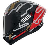 Nolan X-804 RS Ultra Carbon SBK 360, full face helmet 3XL Carbon/Black/Red/Grey/Gold