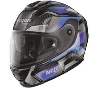 Nolan X-903 Ultra Carbon Highspeed N-Com Helmet, black/grey/blue, size S (56)