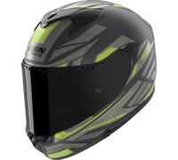 Nolan X-904 Ultra Carbon Rombo 349, full face helmet S Matt Carbon/Black/Dark Grey/Light Green
