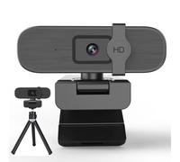 Nolansend 4K Webcam for PC, With Privacy Cover, White Balance, Webcam with Microphone, Plug & Play, 4K Web Camera for Laptop/Desktop, Video Calling,Conferencing