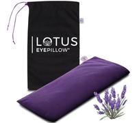 Nolava Designs Weighted Lavender Eye Pillow - Adult Sleep Mask - Purple Cotton Blend - Hook & Loop Closure
