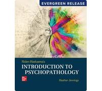 Nolen-Hoeksema's Introduction to Psychopathology (2025 Evergreen Release)