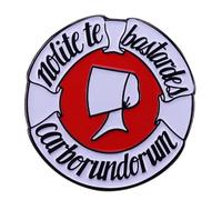 Nolite te Bastardes Carborundorum Women Equal Rights Pro-Choice Reproductive Feminist Feminism 1.2" Enamel Pin Badge