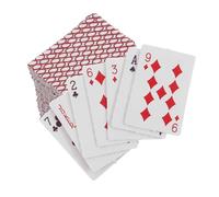 NOLITOY 1 Box Scale Mini Play Cards for Dollhouses Realistic Paper Deck for Doll Accessories Tiny Card Games for Collectors and Model Enthusiasts