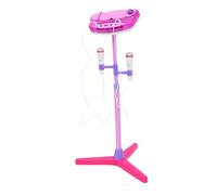NOLITOY 1 Set Pink Multipurpose Early Educational Singing Microphone Plaything with Simulation Sound Music Plaything for