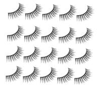 NOLITOY 10 Pairs Natural False Eyelashes Makeup Wispy Voluminous Extensions for Women Girls Individual Application