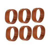 NOLITOY 10 Pcs Genuine Leather Watch Strap Hoops Brown Decorative Keeper Rings for Men Women Comfortable Elastic Replacement Bands Accessory