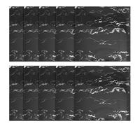 NOLITOY 10 Pcs Peel and Stick Wall Tile Stickers, Self Adhesive Waterproof Backsplash Tiles for Kitchen Bathroom, Marble Pattern PVC Sticker Sheet for Wall Renovation Decor 11.79 Inches