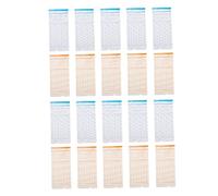 NOLITOY 100 Sheets Double Sided Cards Paper for Employee Attendance Clock Office Factory Use Print Non Peeling Design