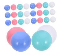 NOLITOY 100pcs Colorful Ocean Balls for Pit Balls Non-toxic Lightweight Play for Indoor Outdoor Activities Teaching Counting and Color Recognition
