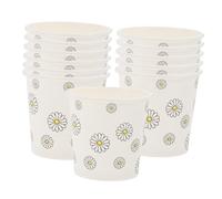 NOLITOY 100pcs Disposable Small Paper Souffle Cups Biodegradable Mini Sample Cups for Medication Distribution Condiments Tasting Food and Dessert Serving Bulk Paper