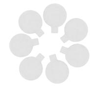 NOLITOY 100pcs Double-Sided Transparent Adhesive Circle Stickers Strong Nano Dot Labels for Office Home Organization and Crafting Easy Peel Non-Marking Seal Labels