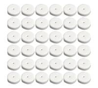 NOLITOY 100pcs Foam Earring Backing Pads White Shock Absorption Enhance Longevity Stabilize Earrings for DIY Jewelry Creating Jewelry Pieces