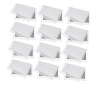 NOLITOY 100Pcs Leakproof Pet Urine Pads for Rabbits and Pets High Absorbency Non-woven Cage Liners with Carbon Odor Control Soft Puppy Training Mats for Indoor and Outdoor Use