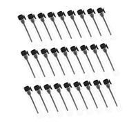 NOLITOY 100pcs Mini Glass Sample Bottles with Black Caps Refillable Essential Oil Sub Bottles for Travel and Storage Portable Empty Vials for Aromatherapy and Fragrance