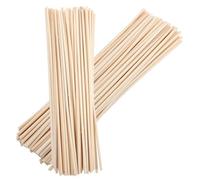 NOLITOY 100Pcs Natural Rattan Diffuser Sticks Refill for Essential Oil Aroma Diffusers Long Portable Reed Reeds for Home Office Hotel Fragrance Dispersal