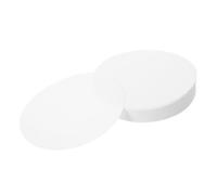 NOLITOY 100pcs Qualitative Filter Paper Circles Fast Flow Laboratory Experiment Papers Cotton Water Filter for Chemistry Analysis and Quantitative Testing