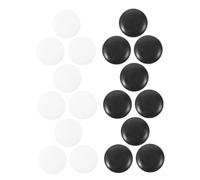 NOLITOY 100pcs Resin Go Chess Pieces Small Jade-like Black White Stones for Craft Chess Game Home School Use Smooth Texture for Comfortable Play and Thinking Skills Training