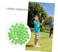 NOLITOY 100Pcs Target Shooting Game with Foam Balls Safe Indoor Outdoor Activity for Hand Eye Coordination Agility Practice Refill Foam Balls Included for Endless Fun