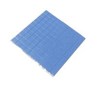 NOLITOY 100PCS Thermal Conductive Silicone Pads Double-sided Adhesive for CPU GPU Ic LED Chip Heat Dissipation Electrical Insulation Cooling