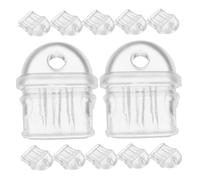 NOLITOY 100pcs USB C Port Dust Covers Transparent Plug Stoppers for Phones and Tablets Secure Fit Charging Port Protectors with Enhanced Stability Lightweight Minimalist Design