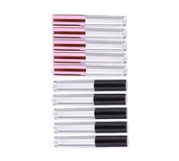 NOLITOY 10pcs 5ml Refillable Lip Gloss Tubes with Wand Cap Leak-proof DIY Cosmetic Container for Travel