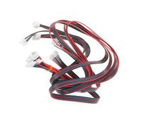 NOLITOY 10pcs 820mm 4-pin to 6-pin Stepper Motor Cable for 3d Printer Standard 17 Compatible Xh2.54 Terminal Wire Replacement Cable for Cnc Machines and 3d Printing Accessories