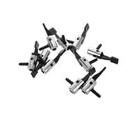 NOLITOY 10pcs Air Pump Nozzle Attachments Plastic Steel Locking Air Chuck Tire Inflator Connector for Car Bicycle Wheel Compatible with Presta and Valves Easy Inflation Compressor