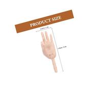 NOLITOY 10pcs DIY Doll Hand Joints Replacement Parts Mini Doll Hand Accessories for Making Crafts Multiple Finger Shapes