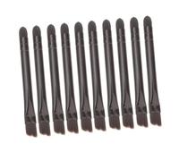 NOLITOY 10pcs Double-ended Eyeshadow Brushes Sponge Tips Eyebrow Brush for Women Eye Shadow Application and Cosmetic Use