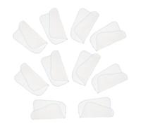 NOLITOY 10pcs Double-Layer Cotton Baby Face Towels Newborn Saliva Washcloths Soft Absorbent Handkerchiefs for Infant Facial Cleaning, Blue Small Size