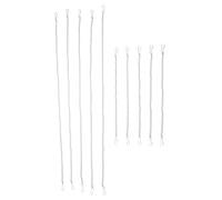 NOLITOY 10pcs Durable Iron Hanging Chains with Hooks for Posters Banners Signs Wall Hanging Chains for Window Panels Sunshine Catchers and Visual Displays